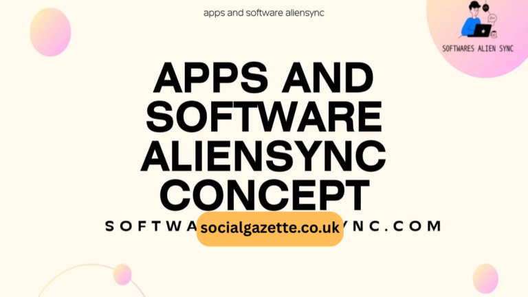 App and Socials AlienSync